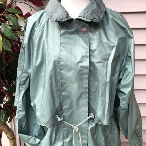 Women’s Green Satin Jacket Size M
